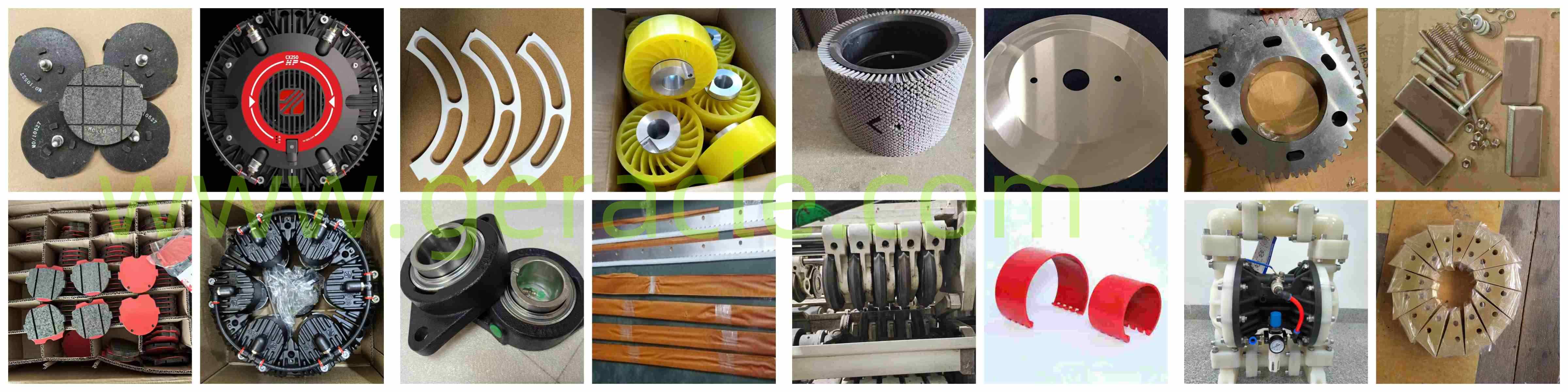PARTS OF CORRUGATING MACHINERY